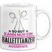 Balletttänzer Geschenk Tasse So Gut Kann Nur Ein Balletttänzer Aussehen Geschenkidee Kaffee-Becher Weiß Trendation