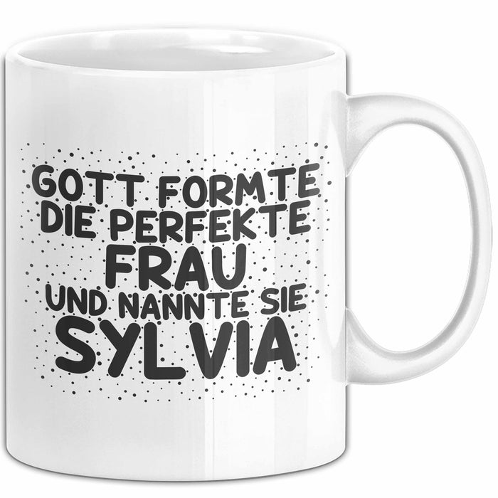 Sylvia Tasse Gott Formte Die Perfekte Frau Und Nannte Sie Sylvia Geschenk