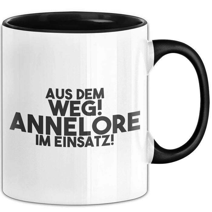 Annelore Tasse Aus Dem Weg! Annelore Im Einsatz! Geschenk