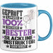 Slackline-Instruktor Geschenk Lustiger Spruch für Slackline-Instruktor Geschenkidee Bester Slackline-Instruktor Der Welt Blau Trendation