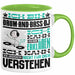 Drum-and-Bass-DJ Geschenk Tasse Lustige Geschenkdiee für einen Drum-and-Bass-DJ Geburtstag Ich Bin Drum-and-Bass-DJ Ich Kann Es Dir Erklären Aber Nicht Für Dich Verstehen Grün Trendation