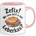Deutschland Deutsches Fleisch Leberkäse Tasse Geschenk Lustige Geschenkidee Spruch Zefix Wo Zum Deifi Is Mei Leberkas Rosa Trendation