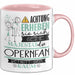 Opernfan Tasse Geschenk Lustiger Spruch Bitte Erheben Sie Sich Seine Majestät Die Opernfan Betritt Den Raum Rosa Trendation