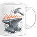 Schmied Tasse Geschenkidee Metallarbeiter Lustiger Spruch Geschenkidee Lustig Weiß Trendation