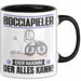 Bocciapieler Tasse Geschenk für Bocciapieler Der Mann Der Alles Kann Geschenkidee zum Geburtstag Schwarz Trendation