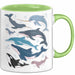 Wal Tier Tasse Geschenk Lustige Geschenkidee Spruch Grün Trendation