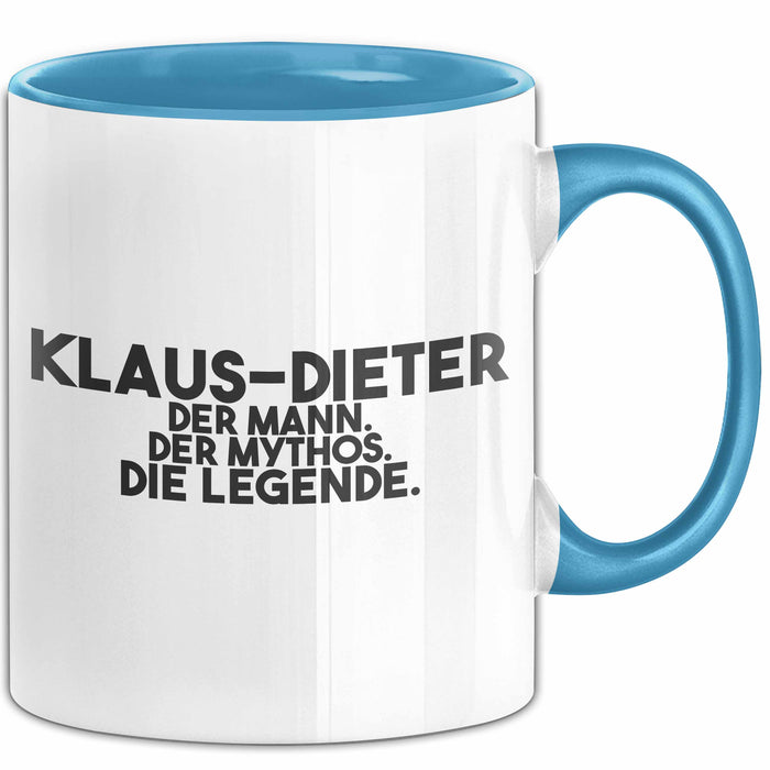 Klaus-Dieter Tasse Klaus-Dieter – Der Mann. Der Mythos. Die Legende.