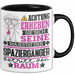 Spaziergänger Geschenk Tasse Lustiger Spruch Erheben Sie Sich Der Spaziergänger Betritt den Raum Schwarz Trendation
