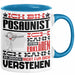 Posaunist Geschenk Tasse Geschenkidee für Posaunist Geburtstag Lustig Ich Bin Posaunist Ich Kann Es Dir Erklären Aber Nicht Für Dich Verstehen Blau Trendation