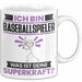 Baseballspieler Tasse Geschenk für Baseballspieler Geburtstag Lustiger Spruch Kaffee-Becher Was Ist Deine Superkraft Weiß Trendation