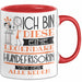 Hundefrisörin Tasse Geschenk Ich Bin Diese Eine Legendäre Hundefrisörin Von Der Alle Reden Geschenkidee Geburtstag Weihnachten Rot Trendation