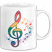 Musikliebhaber Musiker Tasse Geschenk Lustige Geschenkidee Spruch Weiß Trendation