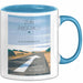 Büroarbeit Kollege Abschied Tasse Geschenk Lustige Geschenkidee Spruch Zum Abschied Alle Guten Wünsche Bereit Für Neue Abenteuer Blau Trendation