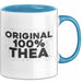 Thea Tasse Original 100% Thea Geschenk Blau Trendation