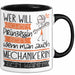 Mechanikerin Tasse Geschenk Spruch Wer Will Schon Prinzessin Sein Wenn Man Auch Mechanikerin Sein Kann Trendation