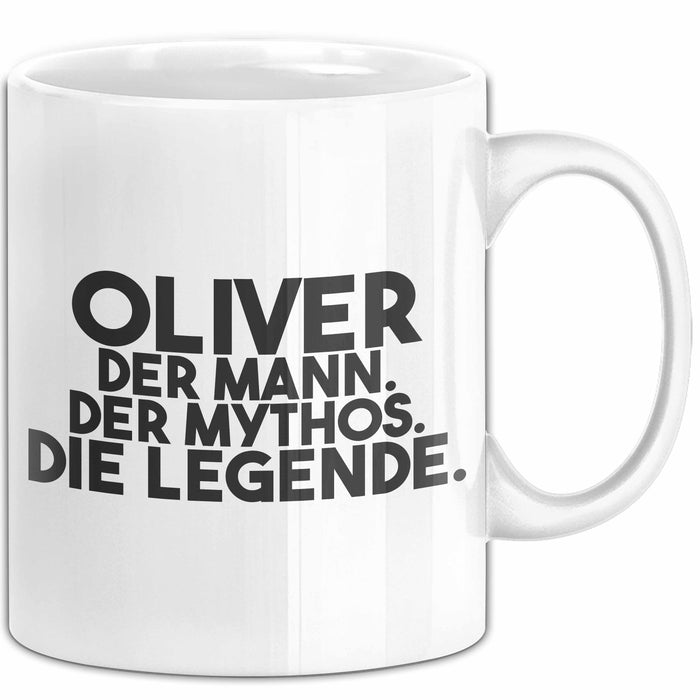 Oliver Tasse Oliver – Der Mann. Der Mythos. Die Legende. Geschenk