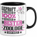 Zoologe Geschenk Lustiger Spruch für Zoologe Geschenkidee Bester Zoologe Der Welt Schwarz Trendation