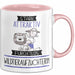 Wildtieraufzüchterin Tasse Geschenk Becher Stark Attraktiv Furchtlos Wildtieraufzüchterin Lustige Geschenkidee Rosa Trendation