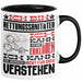 Rettungssanitäter Geschenk Tasse Geschenkidee für Rettungssanitäter Geburtstag Lustiger Spruch Ich Bin Rettungssanitäter Ich Kann Es Dir Erklären Aber Nicht Für Dich Verstehen Funny Schwarz Trendation