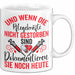 Krankenschwester Pflege Betreuung Tasse Geschenk Lustige Geschenkidee Spruch Und Wenn Die Pflegekräfte Nicht Gestorben Sind Weiß Trendation