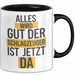 Schlagzeugspieler Schlagzeuger Schlagzeug Tasse Geschenk Lustige Geschenkidee Spruch Der Schlagzeuger Ist Jetzt Da Trendation