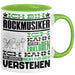 Rockmusiker Geschenk Tasse Geschenkidee für Rockmusiker Geburtstag Lustig Ich Bin Rockmusiker Ich Kann Es Dir Erklären Aber Nicht Für Dich Verstehen Grün Trendation