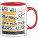 Musikschülerin Tasse Geschenk Spruch Wer Will Schon Prinzessin Sein Wenn Man Auch Musikschülerin Sein Kann Rot Trendation
