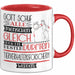 Tierverhaltensforscherin Geschenk Becher Tasse Gott Schuf Alle Menschen Gleich Nur Die Besten Durfeten Tierverhaltensforscherin Werden Geschenkidee Lustig Rot Trendation