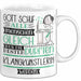 Klangkünstlerin Geschenk Becher Tasse Gott Schuf Alle Menschen Gleich Nur Die Besten Durfeten Klangkünstlerin Werden Geschenkidee Lustig Weiß Trendation
