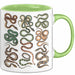 Reptil Schlangen Tier Tasse Geschenk Lustige Geschenkidee Spruch Grün Trendation