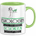 Biologin Weil Es Keinen Schöneren Beruf Gibt Tasse Geschenk für Eine Biologin Lustig Grün Trendation