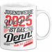 Jugendbetreuung Tasse Geschenk Lustige Geschenkidee Spruch Jugendweihe 2025 Weiß Trendation