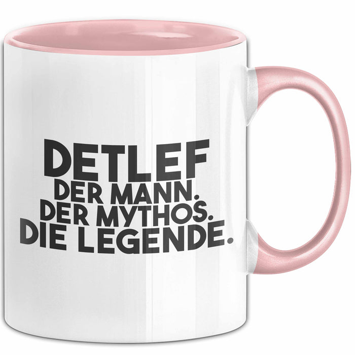 Detlef Tasse Detlef – Der Mann. Der Mythos. Die Legende. Geschenk