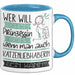 Katzenliebhaberin Tasse Geschenk Spruch Wer Will Schon Prinzessin Sein Wenn Man Auch Katzenliebhaberin Sein Kann Blau Trendation