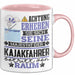 Kajakfahrer Geschenk Tasse Lustiger Spruch Erheben Sie Sich Der Kajakfahrer Betritt den Raum Rosa Trendation