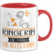 Ringerin Geschenk Tasse Becher Die Frau Die Allen Kann Geschenkidee für eine Ringerin Lustig Rot Trendation