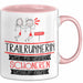 Trailrunnerin Weil Es Keinen Schöneren Beruf Gibt Tasse Geschenk für Eine Trailrunnerin Lustig Rosa Trendation