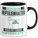 Reptilienhalter Tasse Geschenk für Reptilienhalter Geburtstag Lustiger Spruch Kaffee-Becher Was Ist Deine Superkraft Schwarz Trendation