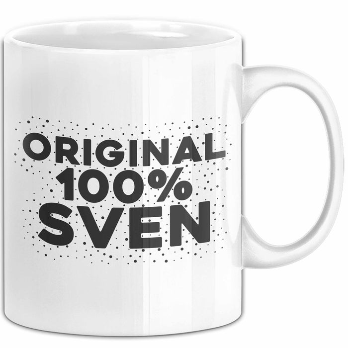 Sven Tasse Original 100% Sven Geschenk Weiß Trendation