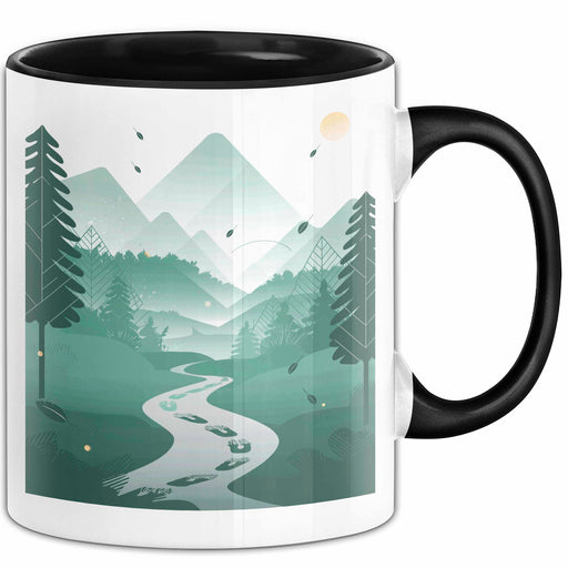 Wanderer Tasse Geschenk Lustige Geschenkidee Spruch Für Trail Entdecker Trendation