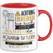 Aquarium-Tüftlerin Tasse Geschenk Lustiger Spruch Bitte Erheben Sie Sich Seine Majestät Die Aquarium-Tüftlerin Betritt Den Raum Rot Trendation