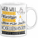 Vogelliebhaberin Tasse Geschenk Spruch Wer Will Schon Prinzessin Sein Wenn Man Auch Vogelliebhaberin Sein Kann Weiß Trendation