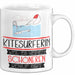 Kitesurferin Weil Es Keinen Schöneren Beruf Gibt Tasse Geschenk für Eine Kitesurferin Lustig Weiß Trendation