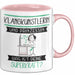 Klangkünstlerin Und Prinzessin Tasse Geschenk Für Eine Klangkünstlerin Geburtstag Was Ist Deine Superkraft Rosa Trendation