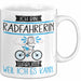 Radfahrerin Tasse Geschenk Ich Bin Radfahrerin Warum Weil Ich Es Kann Geschenkidee Geburtstag Weiß Trendation