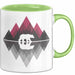 Bär Tier Liebhaber Tasse Becher Geschenk Lustige Geschenkidee Spruch Grün Trendation