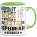 Opernfan Geschenk Lustiger Spruch für Opernfan Geschenkidee Bester Opernfan Der Welt Grün Trendation