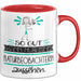 Naturbeobachterin Geschenk Tasse So Gut Kann Nur Eine Naturbeobachterin Aussehen Geschenkidee Geburtstag Weihnachten Lustig Rot Trendation
