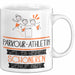 Parkour-Athletin Weil Es Keinen Schöneren Beruf Gibt Tasse Geschenk für Eine Parkour-Athletin Lustig Weiß Trendation