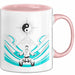 Kampfsportler Tasse Geschenk Lustige Geschenkidee Spruch Für Disziplin Sucher Rosa Trendation